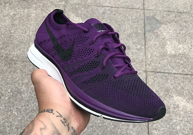 Nike Flyknit Trainer Purple/Black