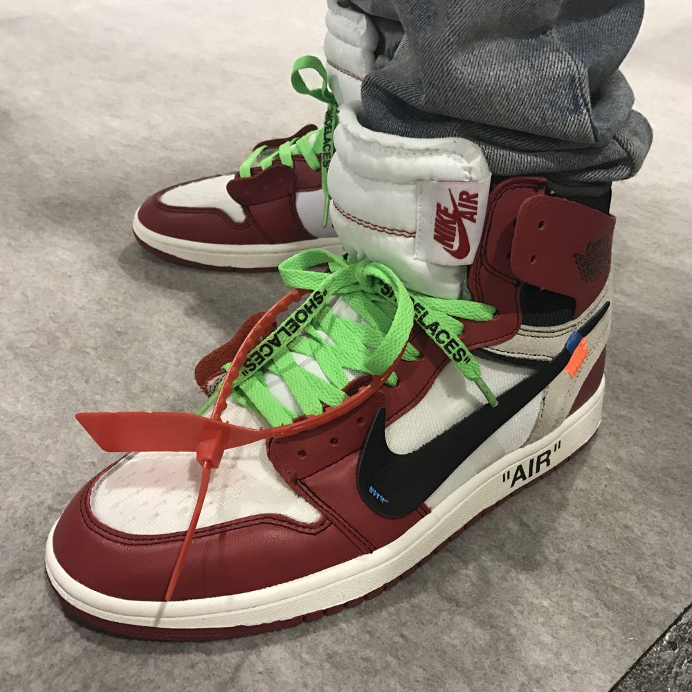 Agenda Report // An On-Foot Look at the Off-White x Air Jordan 1 | Nice Kicks
