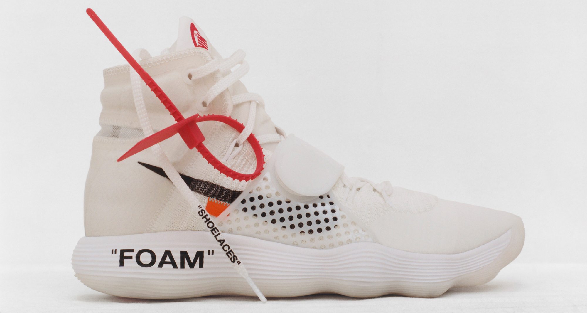 hyperdunk foam off white