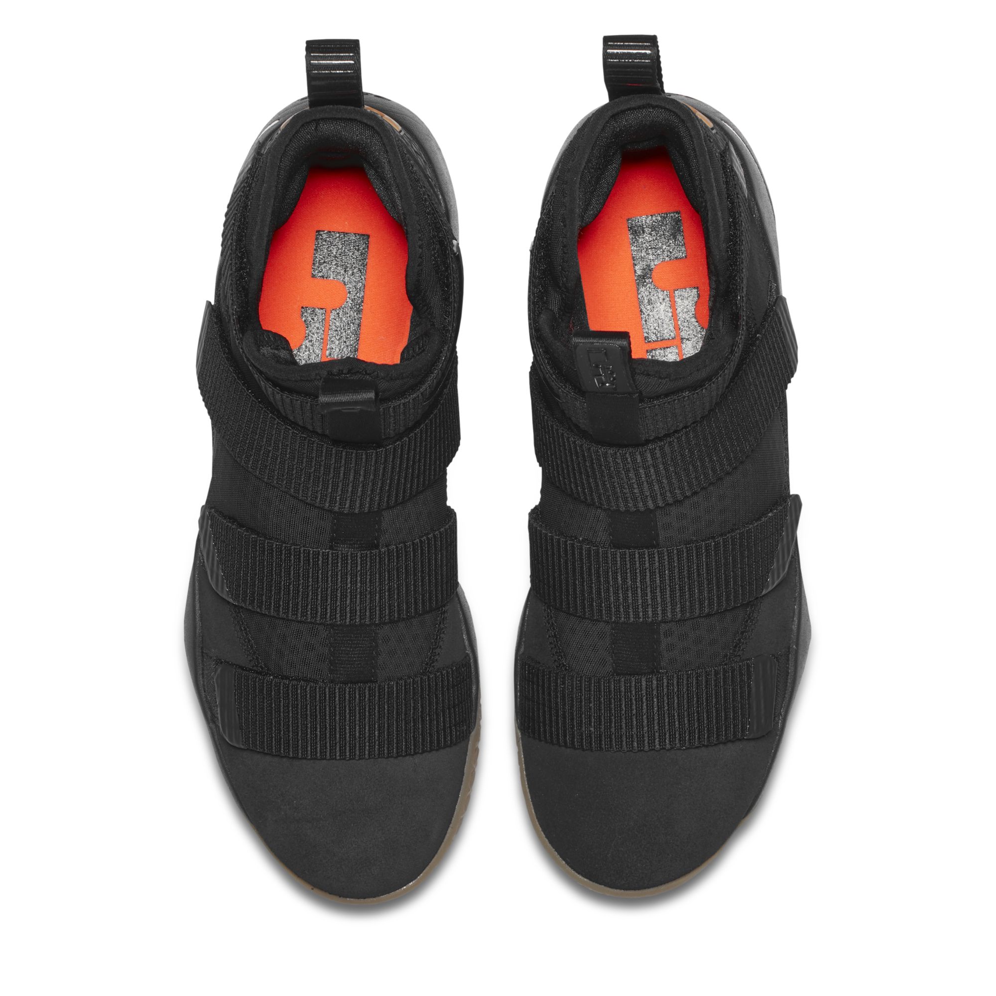 Nike lebron soldier 11 best sale black gum
