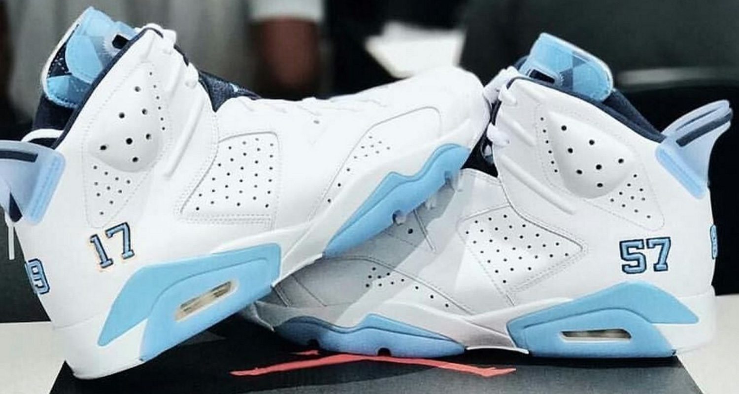 unc pe jordans