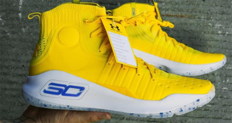 Under Armour Curry 4 Mid "Dub Nation"