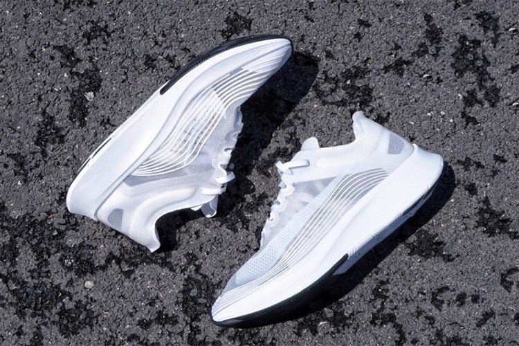 Nike Zoom Fly SP "Triple White"