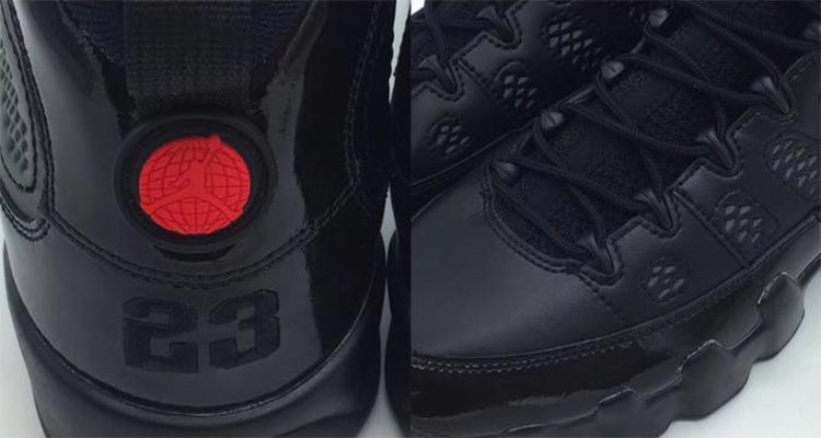 Air Jordan HORNETS 9 "Black/Red"