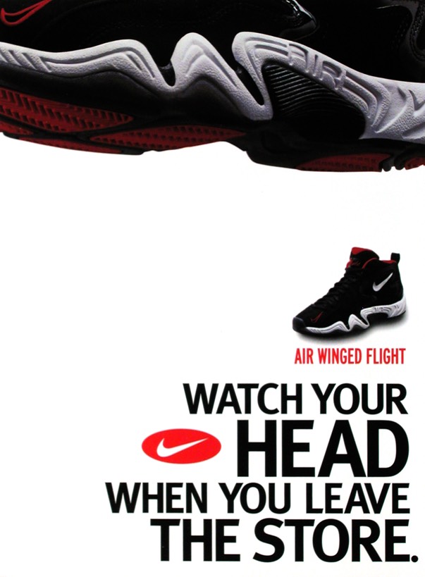 nike air winged flight