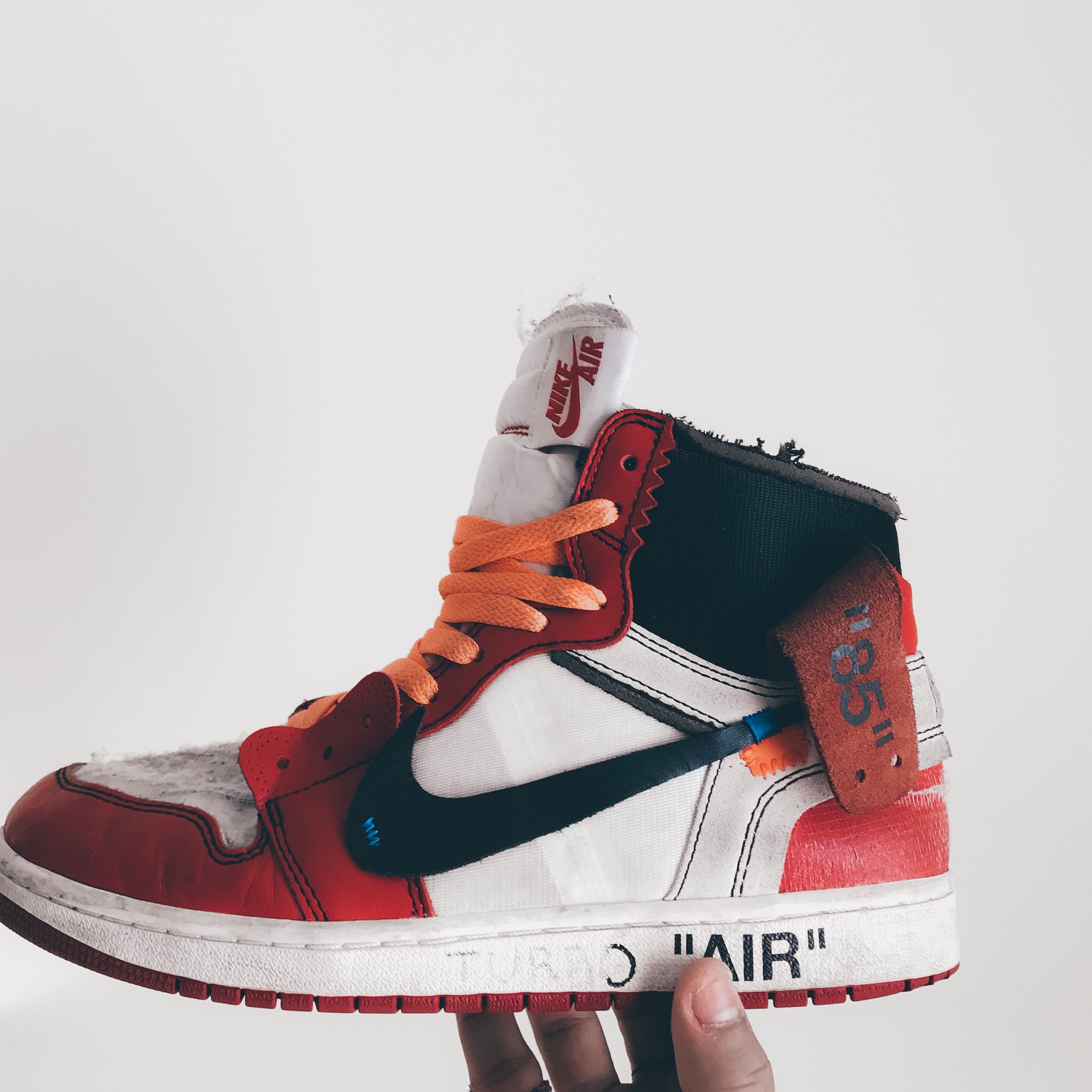 Here's What Beat Off-White Jordan 1's Look Like | Nice Kicks