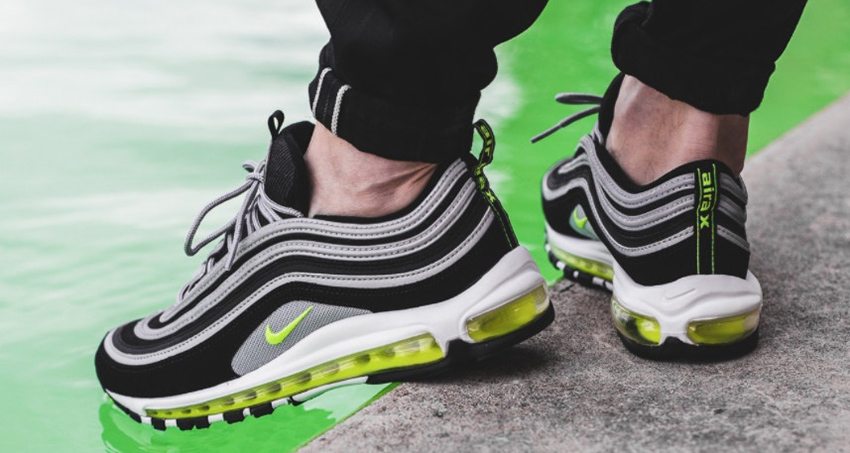 nike air max 97 black volt