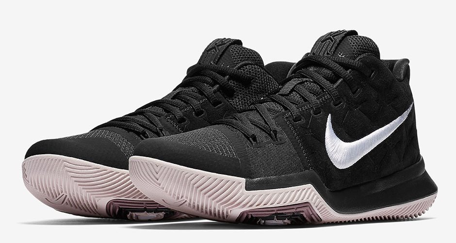 kyrie 3 black suede