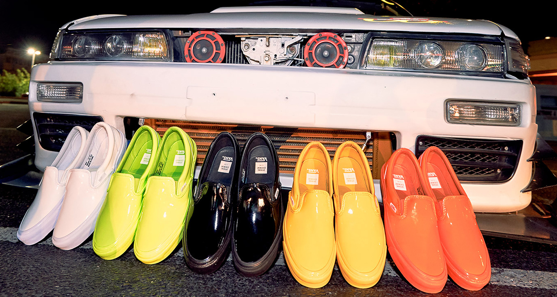 Opening Ceremony x Vans Slip On Glossy Pack Release Date Nice Kicks