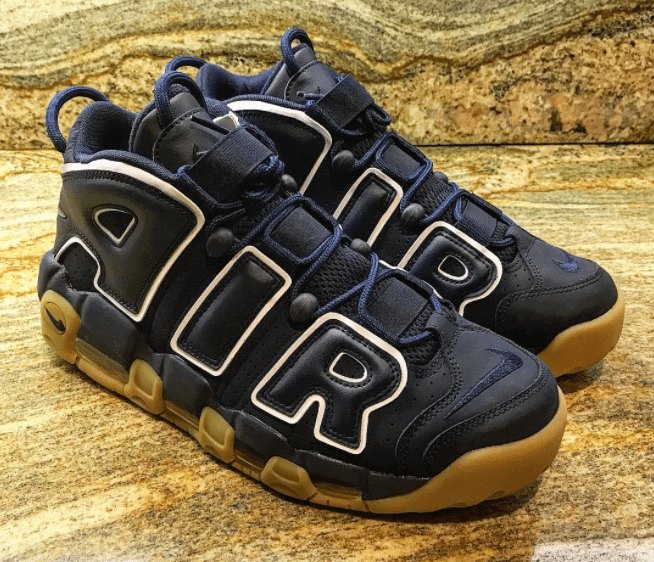 Nike Air More Uptempo Navy/Gum