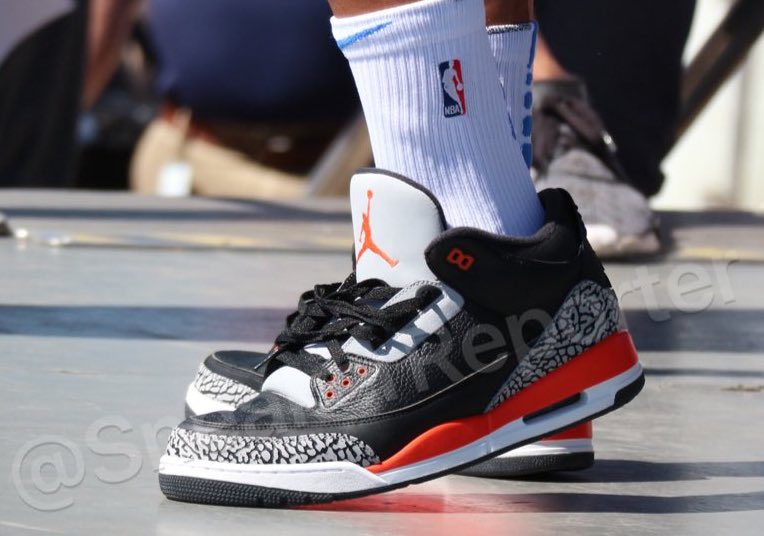 Russell Westbrook Debuts New Air Jordan 3 PE Nice Kicks