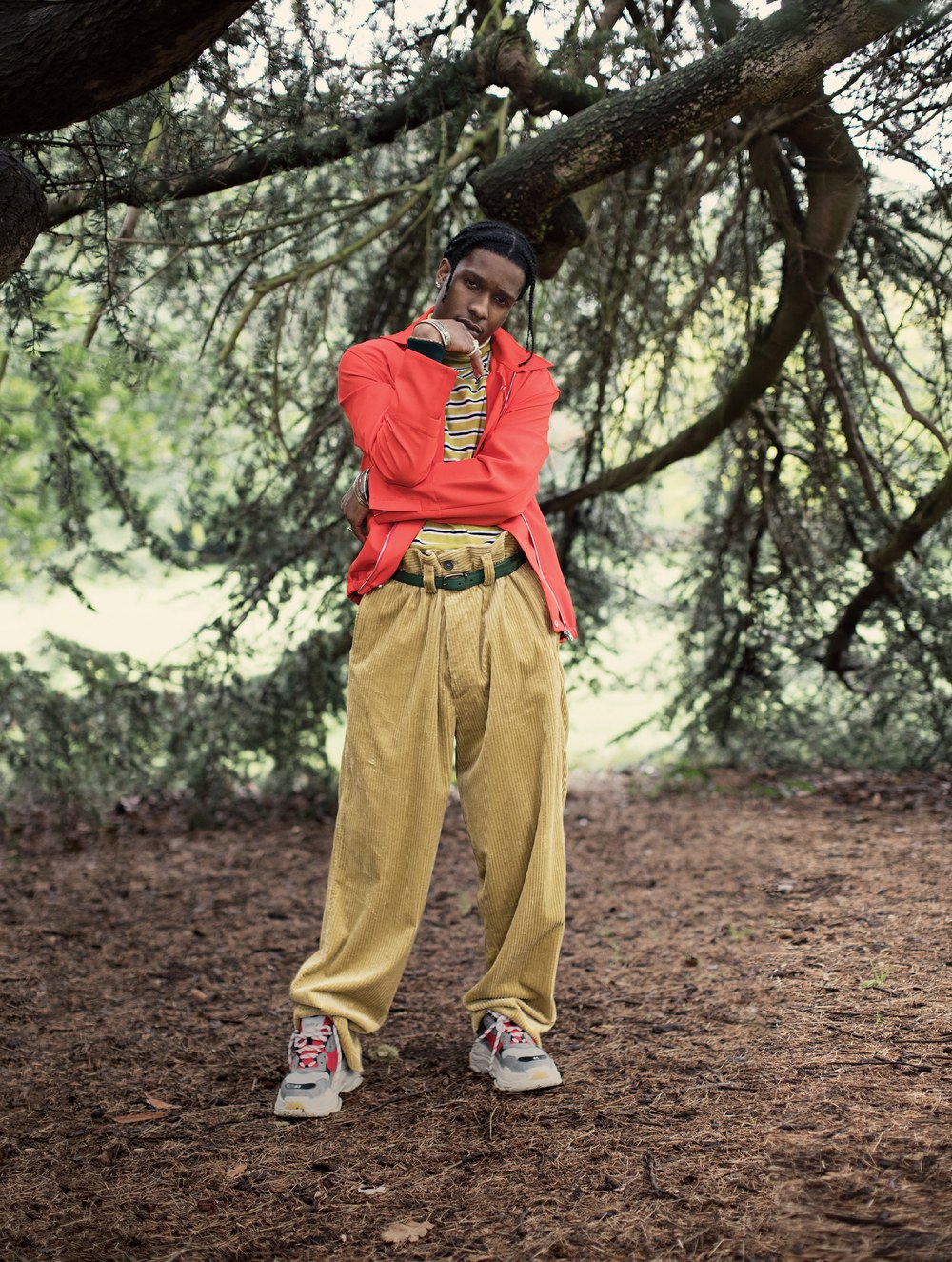 Asap rocky on sale balenciaga triple s