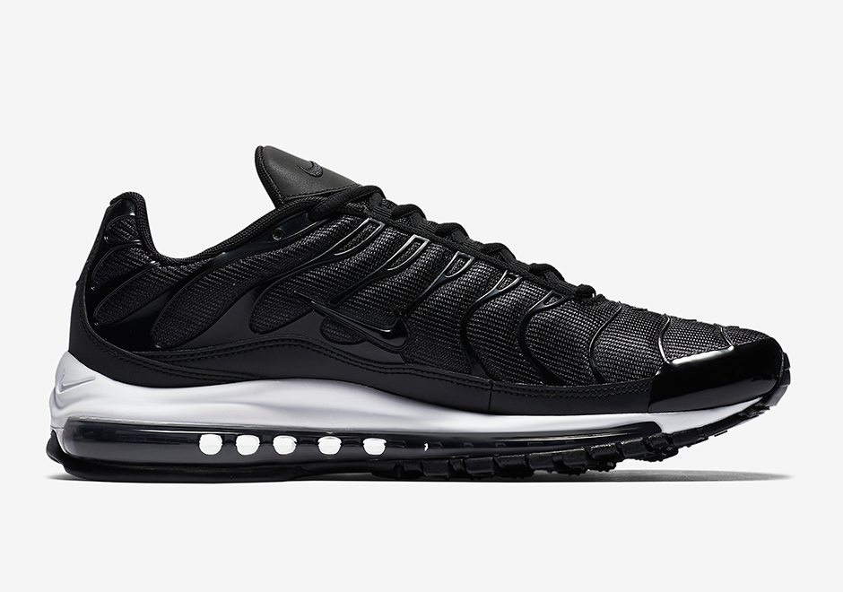 Nike air max plus 97 triple black deals