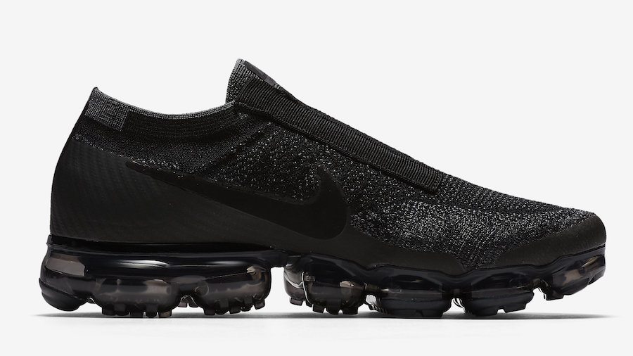 Nike Air VaporMax Laceless "Black"