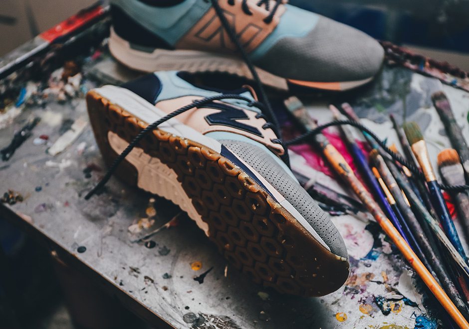 New balance hotsell 247 pig suede