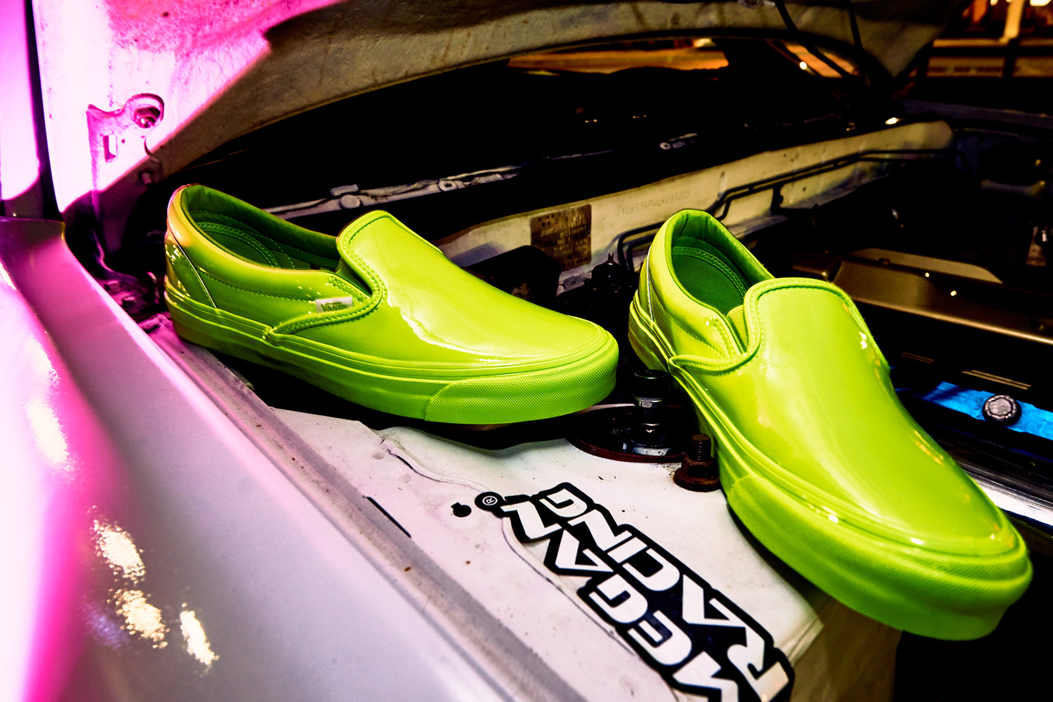 Opening Ceremony x Vans Slip On Glossy Pack Release Date Nice Kicks