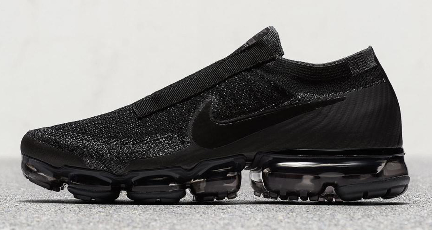 vapormax laceless triple black