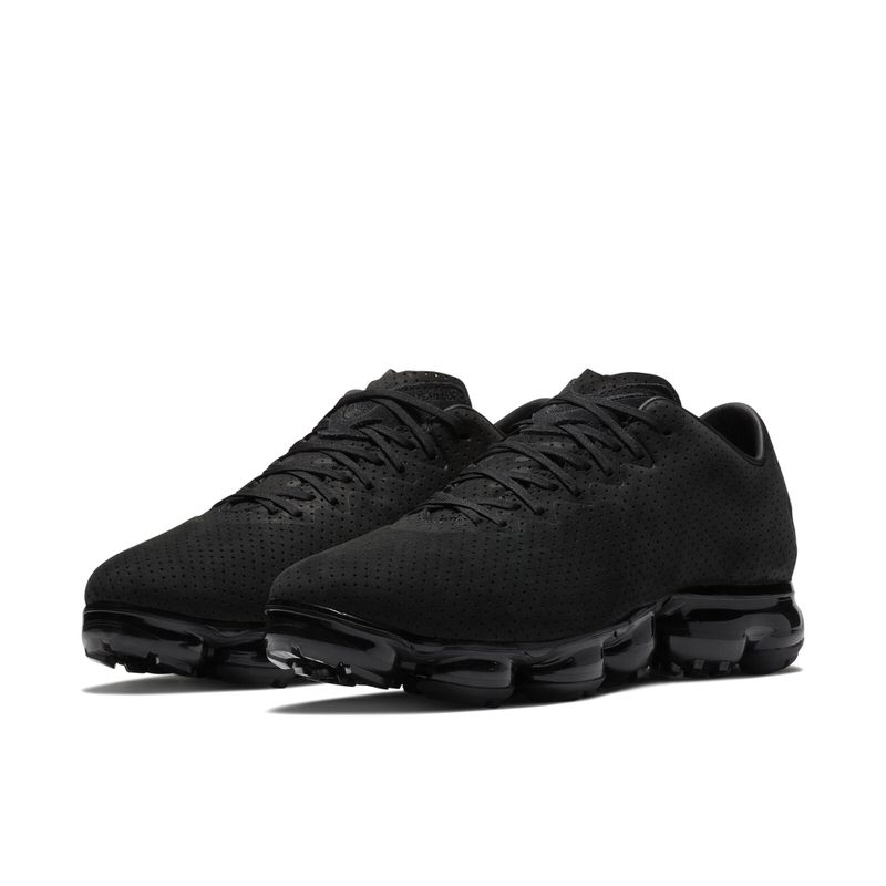 Nike Air VaporMax Leather "Triple Black"