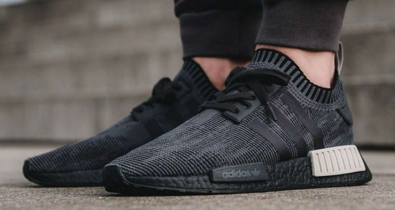 adidas nmd r1 knit dark grey