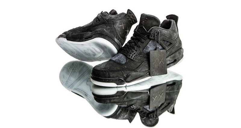 KAWS x Air Jordan 4 "Black"