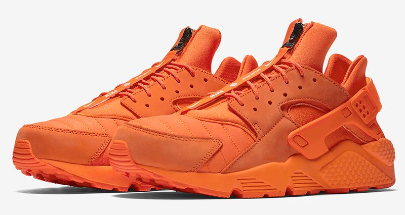 huaraches with zipper