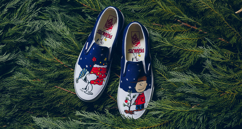 Faktisk gear afslappet Charlie Brown Inspired Vans Slip-On Bring the Holiday Vibes | Nice Kicks