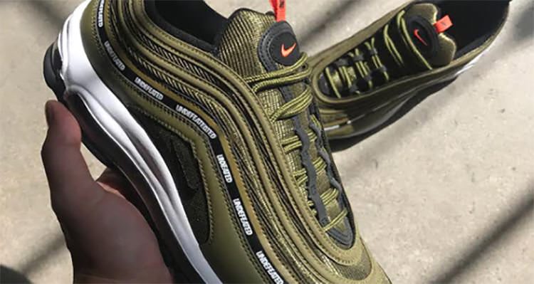 Undefeated x Nike Air Max 97 "Olive"