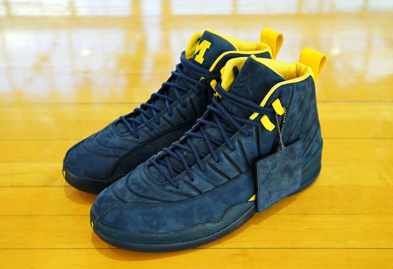 michigan jordans 12