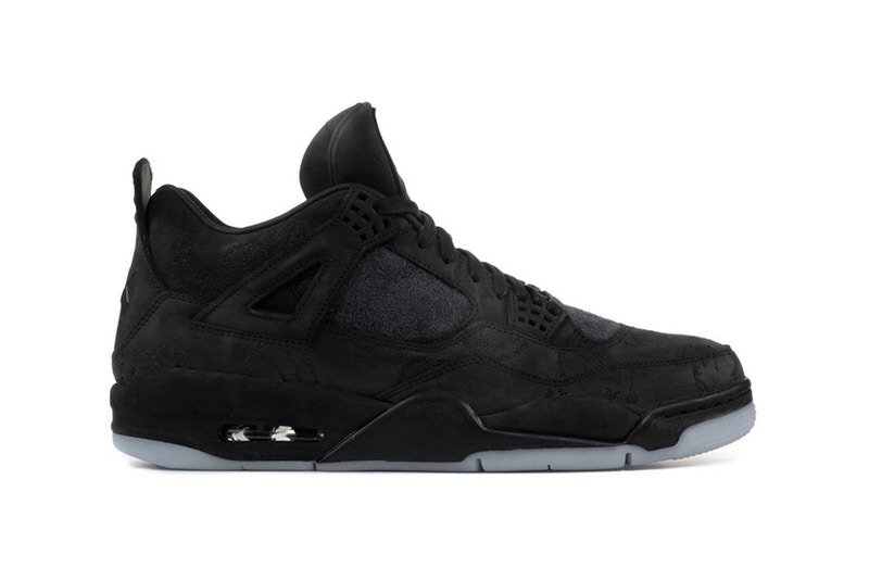 KAWS x Air Jordan 4 "Black"