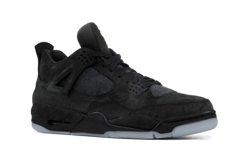 KAWS x Air Jordan 4 "Black"