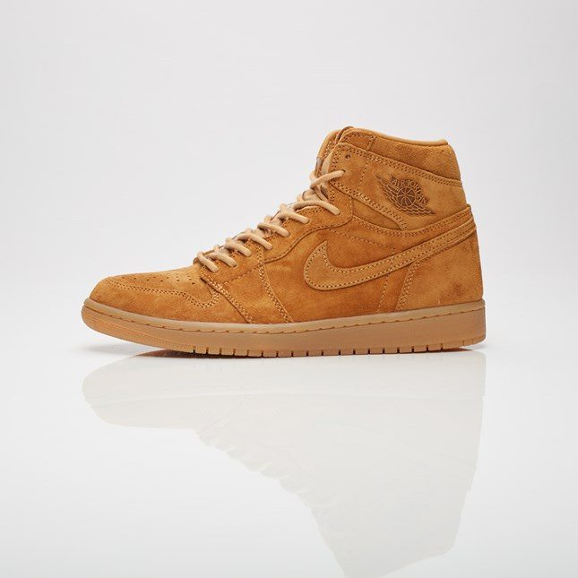 Ride anekdote bille Air Jordan 1 High "Wheat" // Closer Look | Nice Kicks