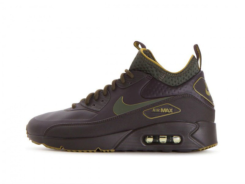 nike air max 90 ultra mid winter se velvet brown