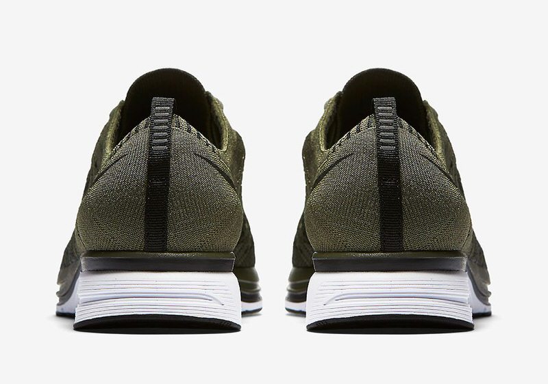 Nike flyknit sales trainer olive