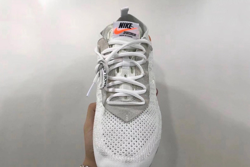 Off-White x Nike Air VaporMax Surfaces in White | Nice Kicks