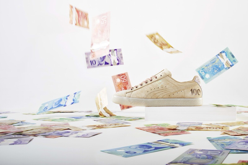 PUMA Clyde "Canadian Money" Pack