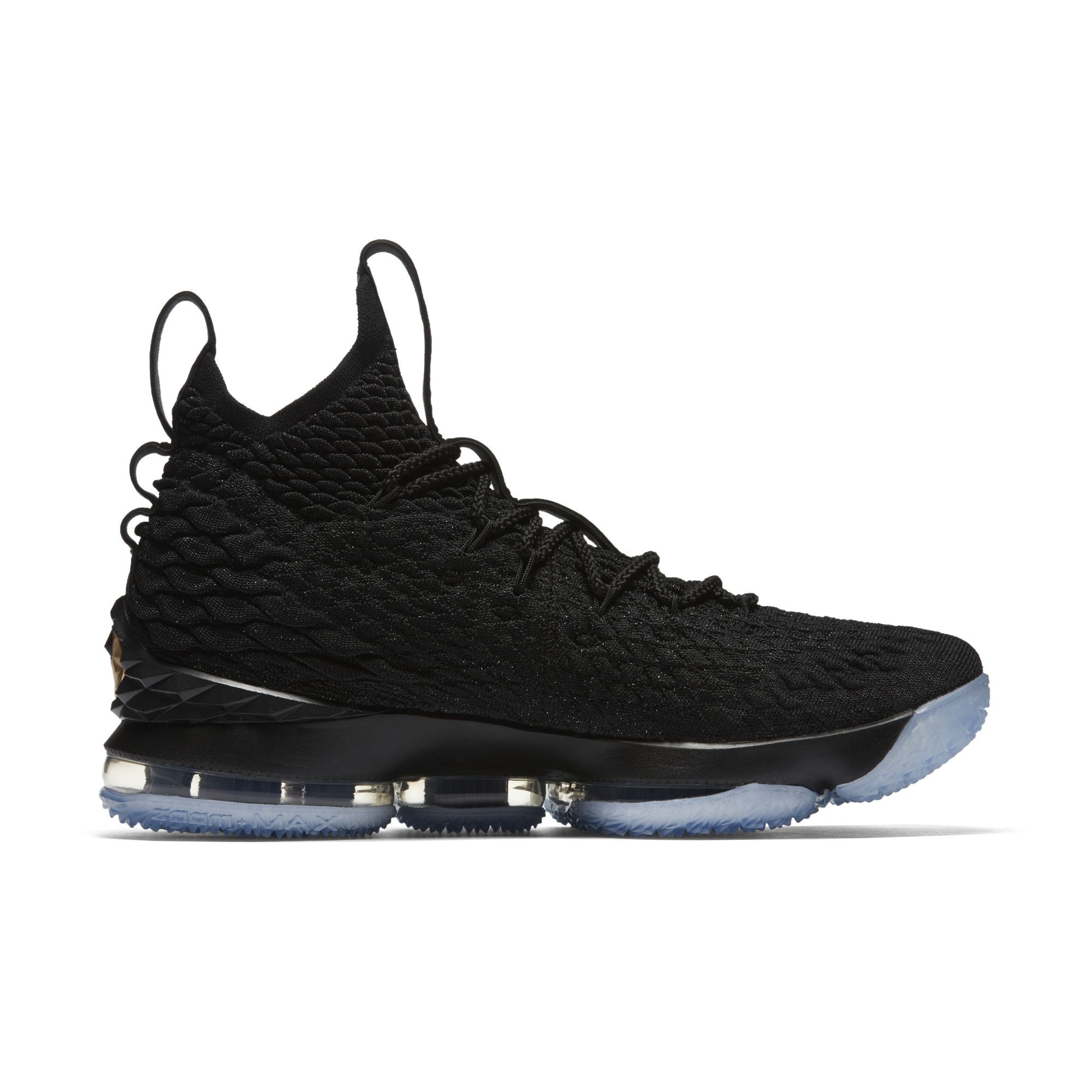 lebron 15 black and gold