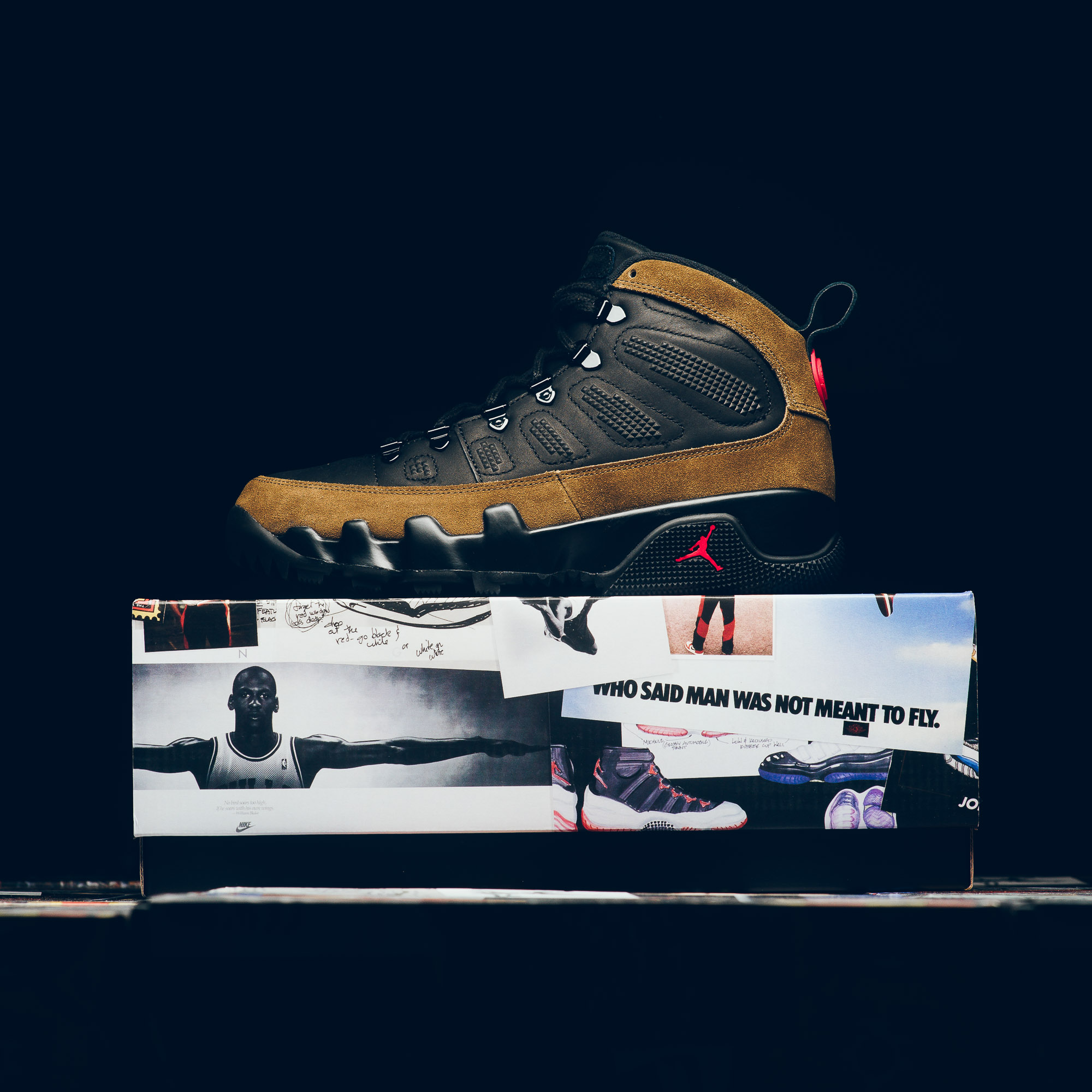 Air Jordan 9 Retro Boot NRG “Black/Olive”