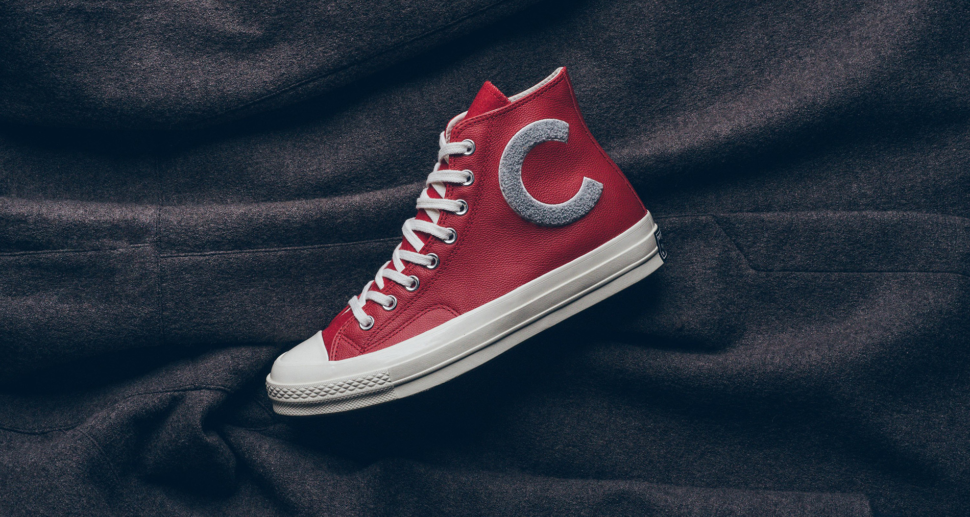 Converse CTAS '70 High Enamel Red/Wolf Grey