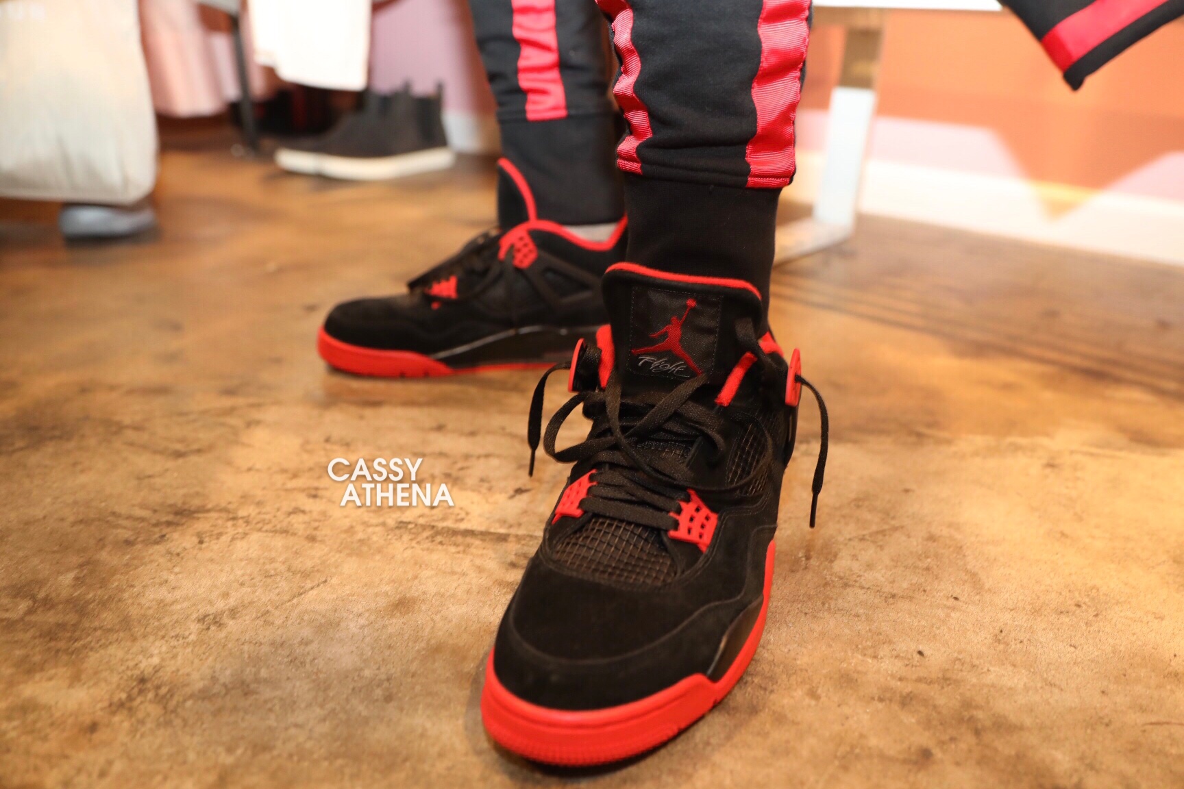 Chris Paul Rocks New Air Jordan 4 PE