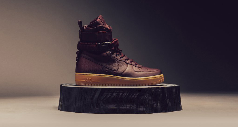 Nike SF AF1 "Deep Burgundy" Drops This Weekend