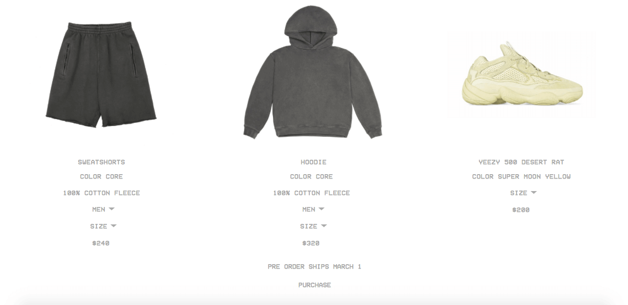 adidas YEEZY 500 Desert Rat is Available Now for Pre Order