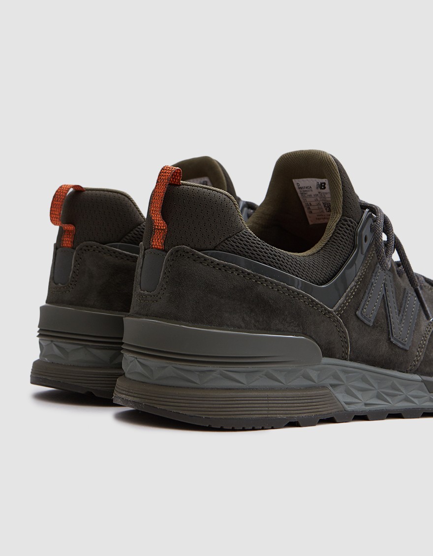 New balance 574 clearance sport army olive