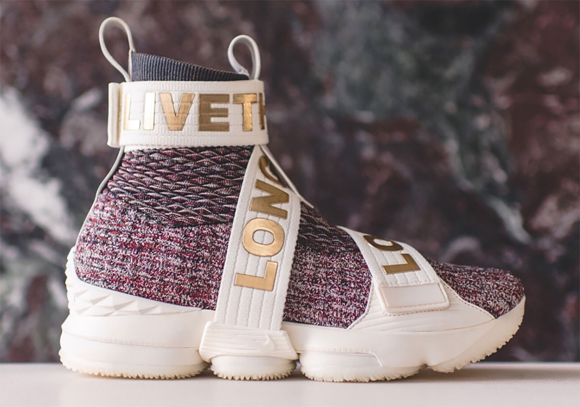 lebron 15 kith rose gold