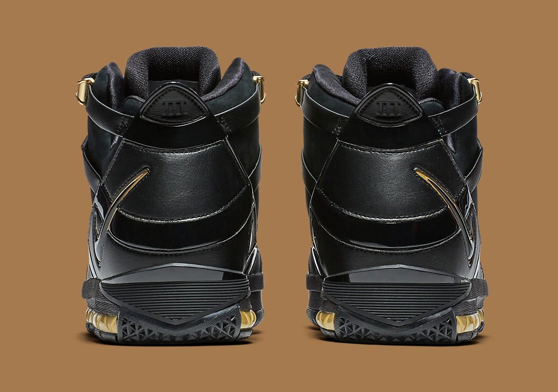 Nike LeBron 3 Black/Gold 