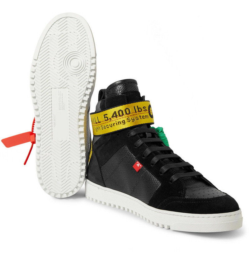OFF-WHITE High-Top Sneakers