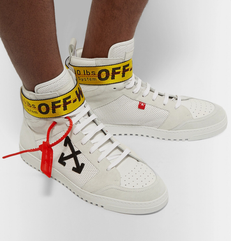 off white sneakers high top