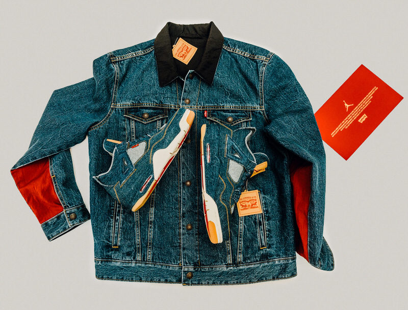 Levi's x Air Jordan 1