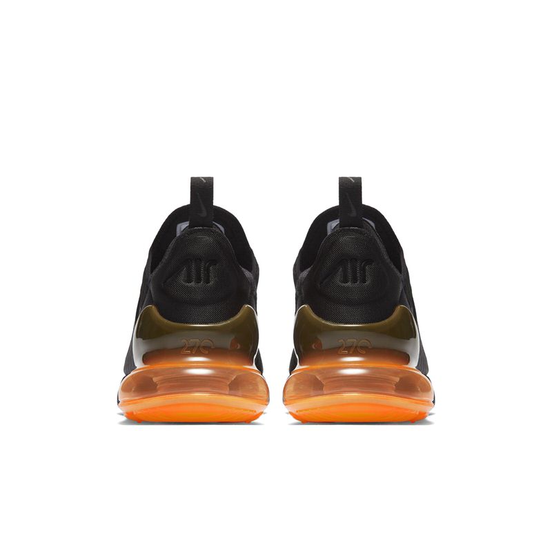 Nike Air Max 270 Black/Total Orange