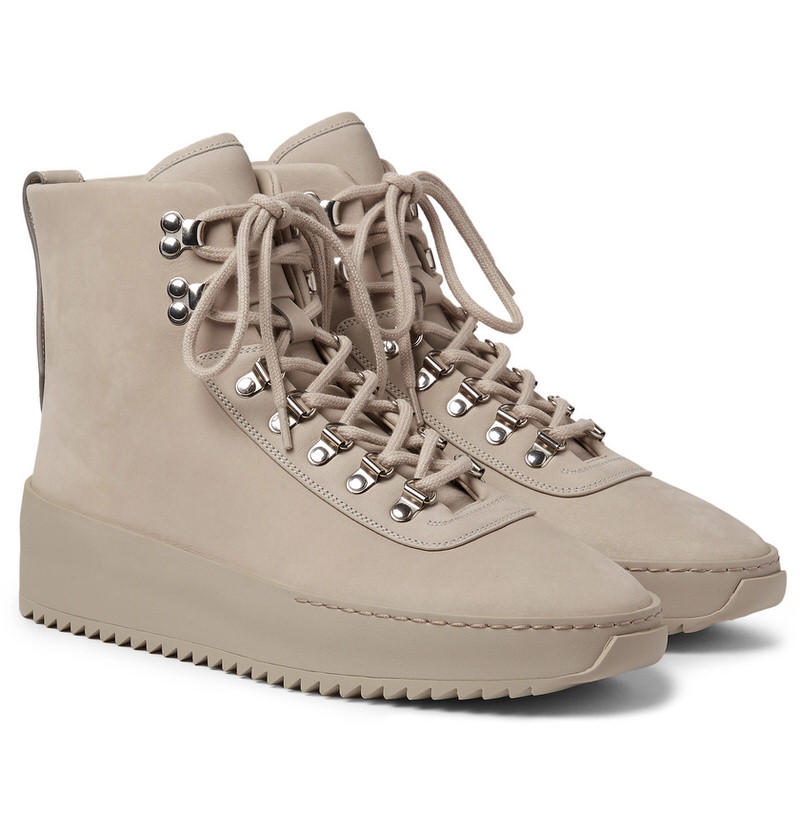 Fear of God Nubuck High-Top Sneakers