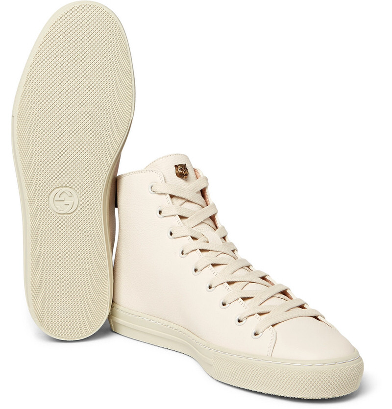 Gucci Major Appliquéd High-Top Sneakers